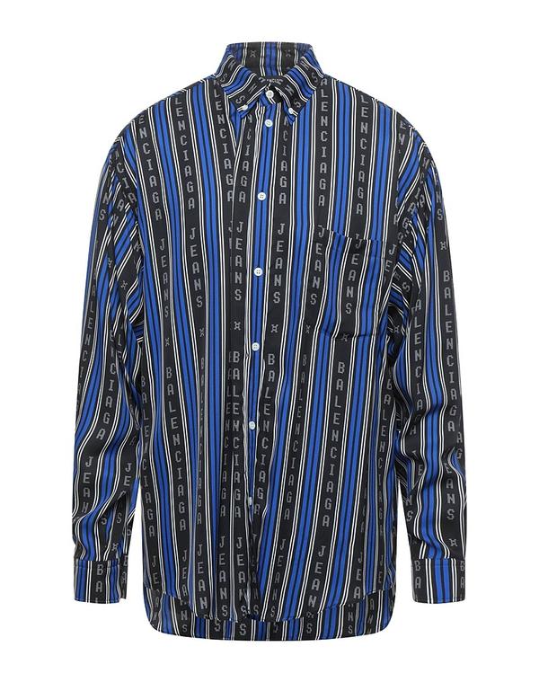 バレンシアガ メンズ トップス プルオーバー BALENCIAGA Blue 青碧