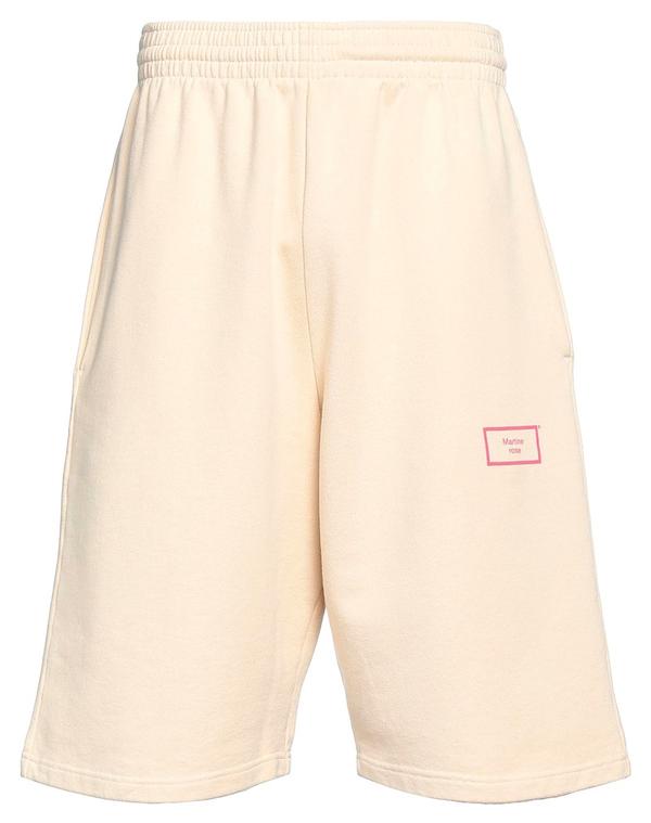 マーティン・サクラ色 メンズ ボトムス 心地好いズボン下 スウェットパンツ MARTINE ROSE Beige ベージュ