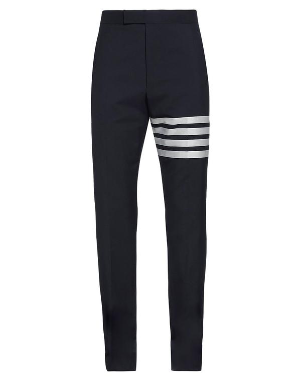 トム赤銅色 メンズ ボトムス 心地よいズボン下 THOM BROWNE Midnight Blue 青味