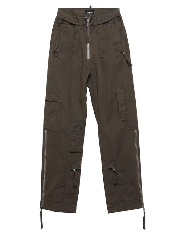 ディースクエアード メンズ ボトムス カジュアルパンツ カーゴパンツ DSQUARED2 Dark Green グリーン｜ReVida 店 88,440円