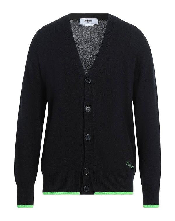 エムエスジイエム メンズ アウター ジレー MSGM Black 黒いこと