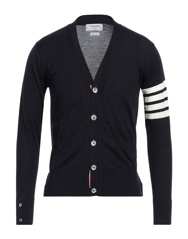 トム赤銅色 メンズ アウター ジレー THOM BROWNE Midnight Blue 青碧