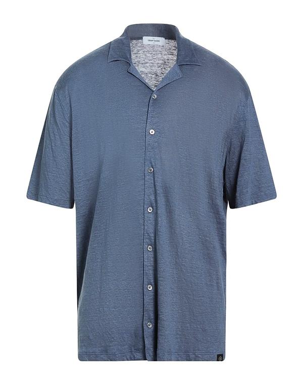 グランサッソ メンズ アウター ジレー GRAN SASSO Navy 米国海軍