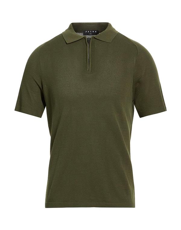 ファルケ メンズ トップス スポーツシャツ FALKE Dark Green 緑であること