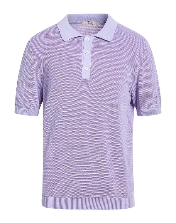 チルコロ 1901 メンズ トップス スポーツシャツ CIRCOLO 1901 Lilac 紫はしどい