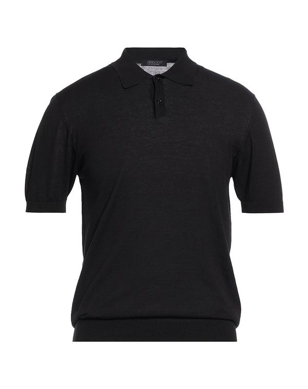 アラゴナ メンズ トップス スポーツシャツ ARAGONA Black 黒いこと