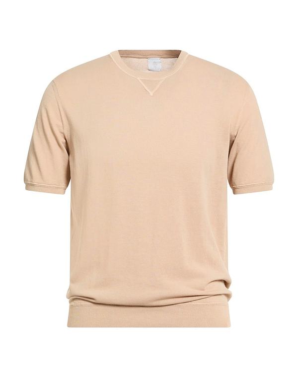 イレブンティ メンズ トップス プルオーバー ティーシャツ ELEVENTY Beige ベージュ