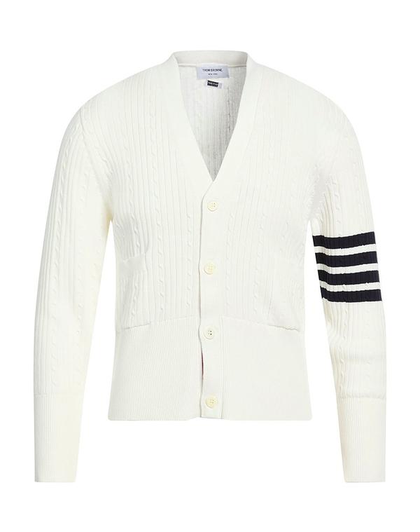 トム赤銅色 メンズ アウター ジレー THOM BROWNE White 白いこと