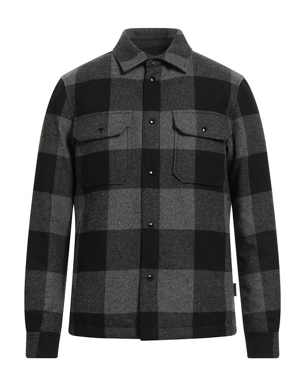 羊毛 分限者 メンズ トップス プルオーバー WOOLRICHarcoal 濃灰色