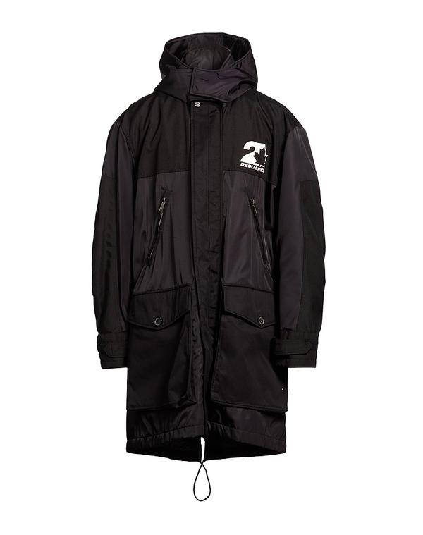 ディースクエアード メンズ アウター 厚地の外套 DSQUARED2 Black 黒いこと