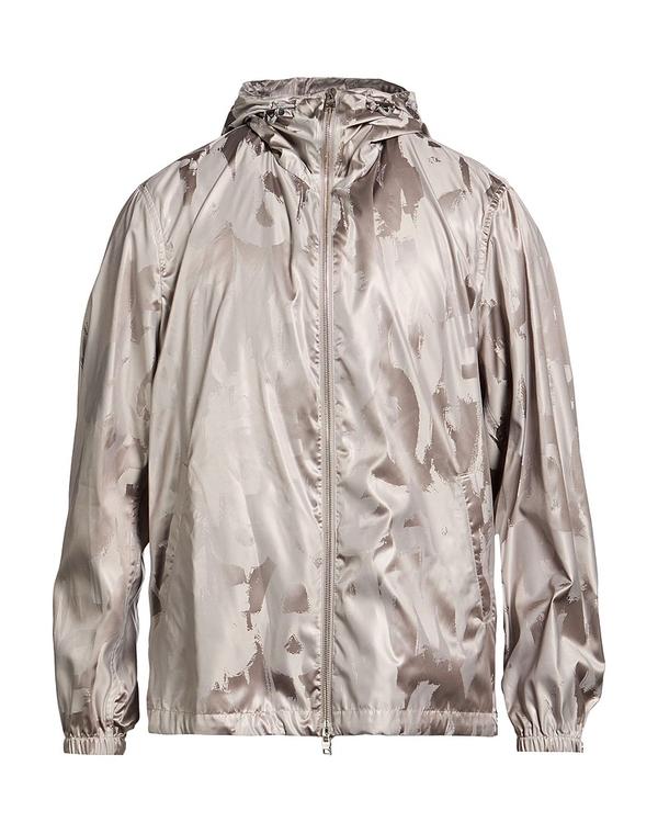 マックイーン メンズ アウター 上衣・上衣 MCQUEEN Light Gray 薄墨色