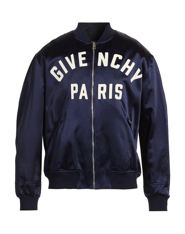 ジバンシー メンズ アウター 上衣・上衣 ボンバージャケット GIVENCHY Midnight Blue 青碧
