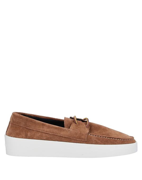 フィアオブゴッド メンズ シューズ スリッポン・ローファー モカシン FEAR OF GOD Camel 駱駝