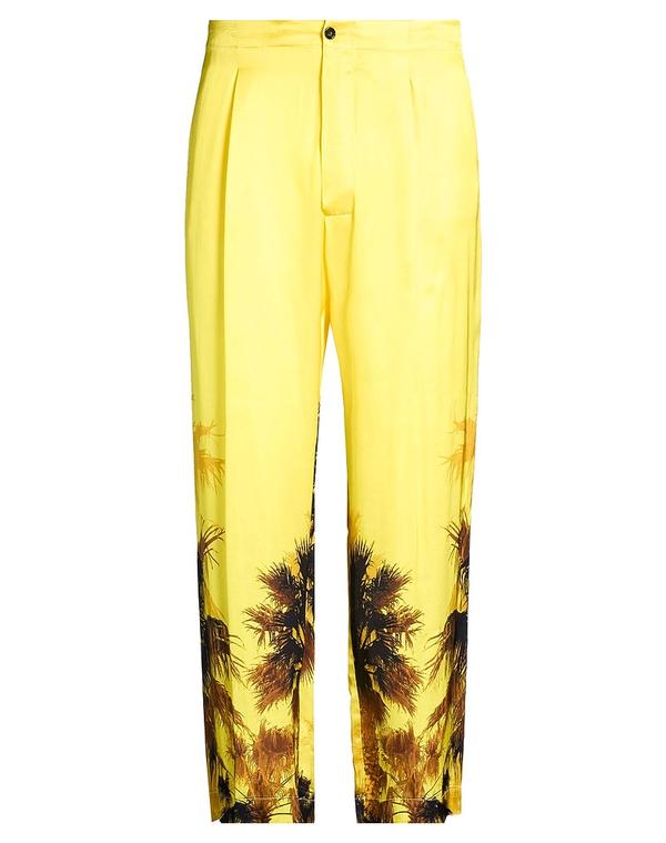 ラネウス メンズ ボトムス 心地よいズボン下 LANEUS Yellow 黄色