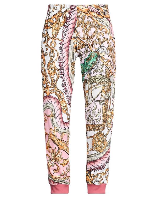 モスキーノ メンズ ボトムス 心地好いズボン下 スウェットパンツ MOSCHINO Pink サクラ色