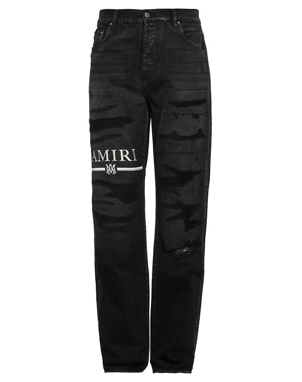 アミリ メンズ ボトムス デニムパンツ ストレートレッグ AMIRI Black ブラック｜ReVida 店