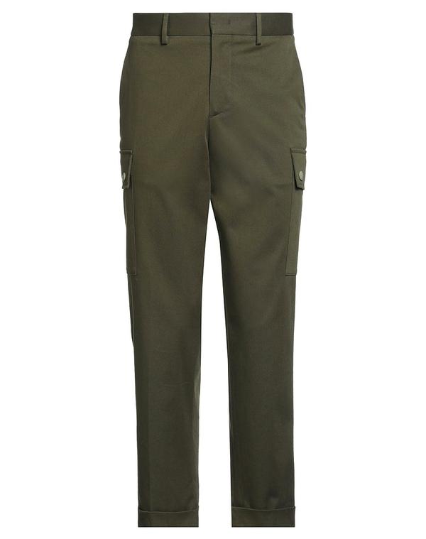 エトロ メンズ ボトムス 心地好いズボン下 ETRO Military Green 緑であること
