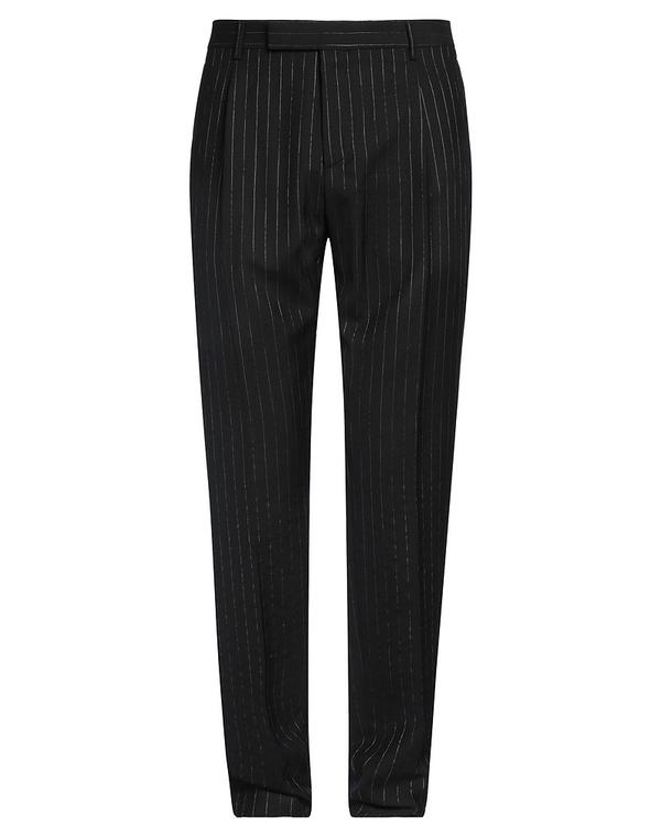 ラルディーニ メンズ ボトムス カジュアルパンツ クラシックパンツ LARDINI Black ブラック｜ReVida 店
