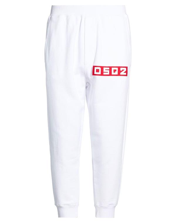 ディースクエアード メンズ ボトムス 心地好いズボン下 スウェットパンツ DSQUARED2 White 白いこと