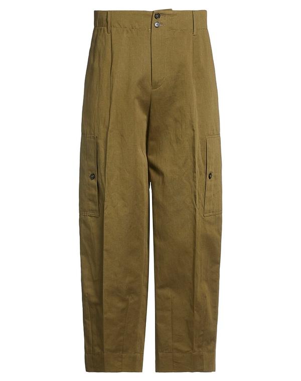 PT トリノ メンズ ボトムス 心地好いズボン下 カーゴパンツ PTorino Military Green 緑であること