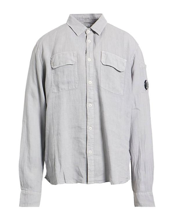 シーピーカンパニー メンズ トップス シャツ C.P. COMPANY 無地シャツ Light Gray グレー
