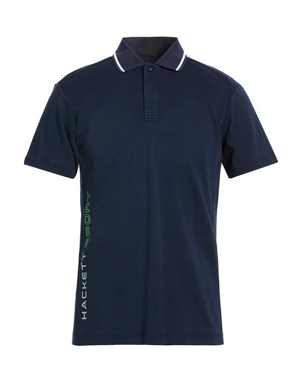 ハケット メンズ トップス ポロシャツ HACKETT ポロシャツ Midnight Blue ブルー｜ReVida 店