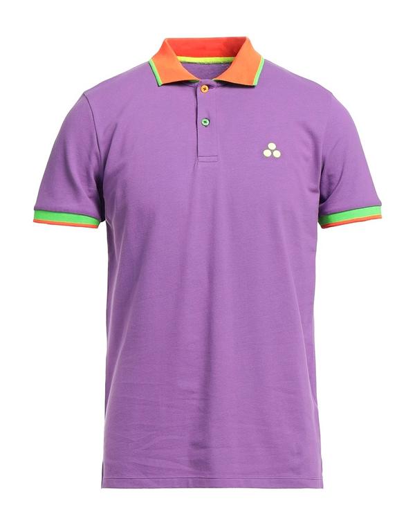 ピューテリー メンズ トップス ポロシャツ PEUTEREY ポロシャツ Mauve