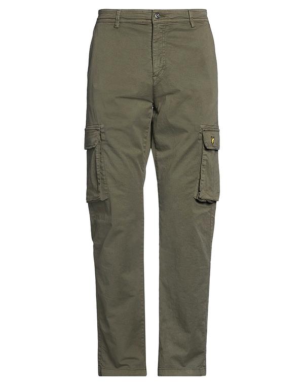 ライルアンドスコット メンズ ボトムス カジュアルパンツ カーゴパンツ LYLE & SCOTT Military Green グリーン|ReVida 店