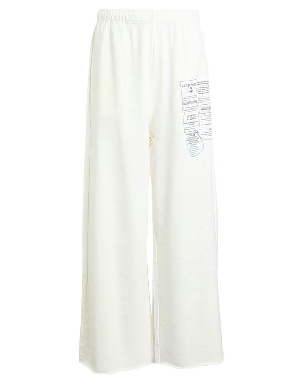 マルタンマルジェラ メンズ ボトムス 心地好いズボン下 スウェットパンツ MAISON MARGIELA White 白いこと