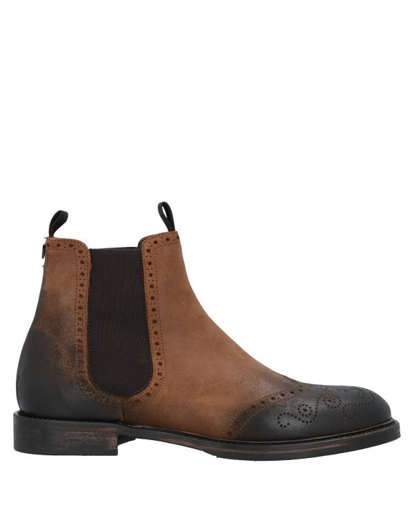 ジョンガリアーノ メンズ ブーツ・レインブーツ シューズ Boots Dark brown 通販