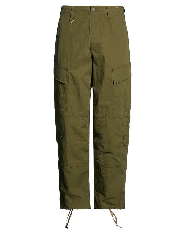 ユニフォームエクスペリメント メンズ ボトムス 心地よいズボン下 カーゴパンツ UNIFORM EXPERIMENT Military Green 緑であること