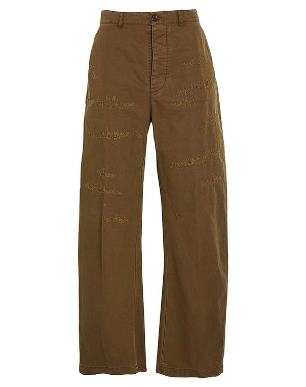 ディースクエアード メンズ ボトムス 心地よいズボン下 チノズボン下 DSQUARED2 Military Green 緑であること