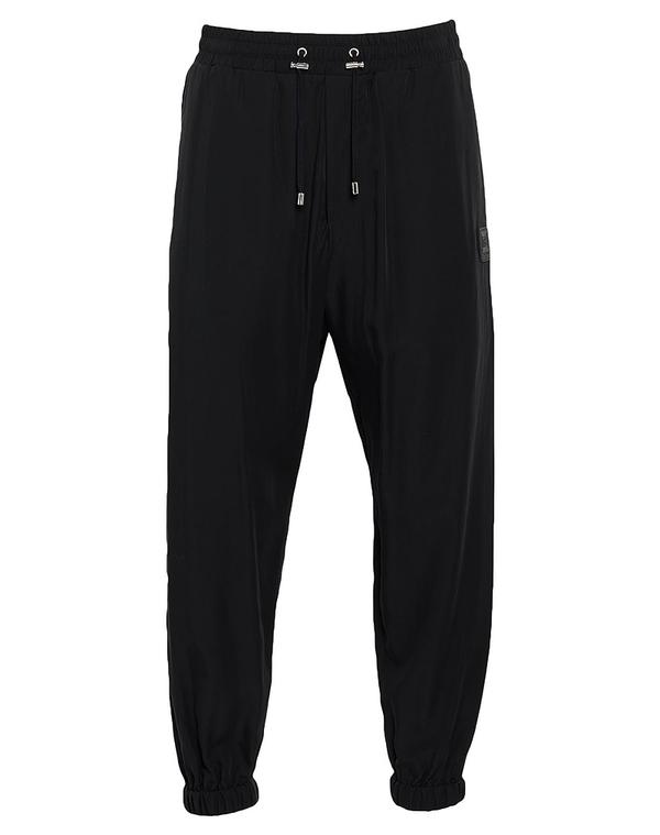 バルマン メンズ ボトムス 心地よいズボン下 BALMAIN Black 黒いこと