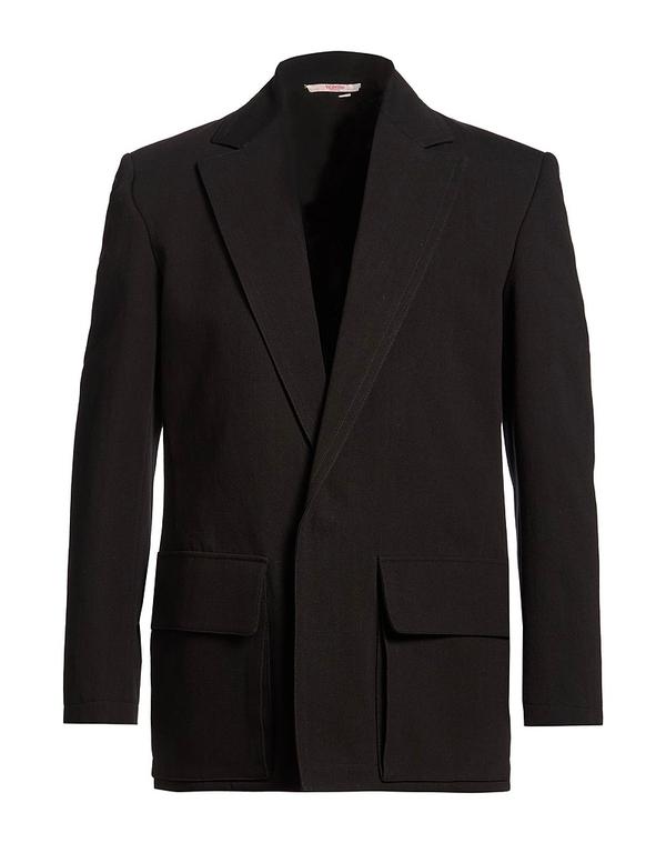 ヴァレンティノ メンズ アウター 上衣・上衣 テーラードジャケット VALENTINO GARAVANI Black 黒いこと