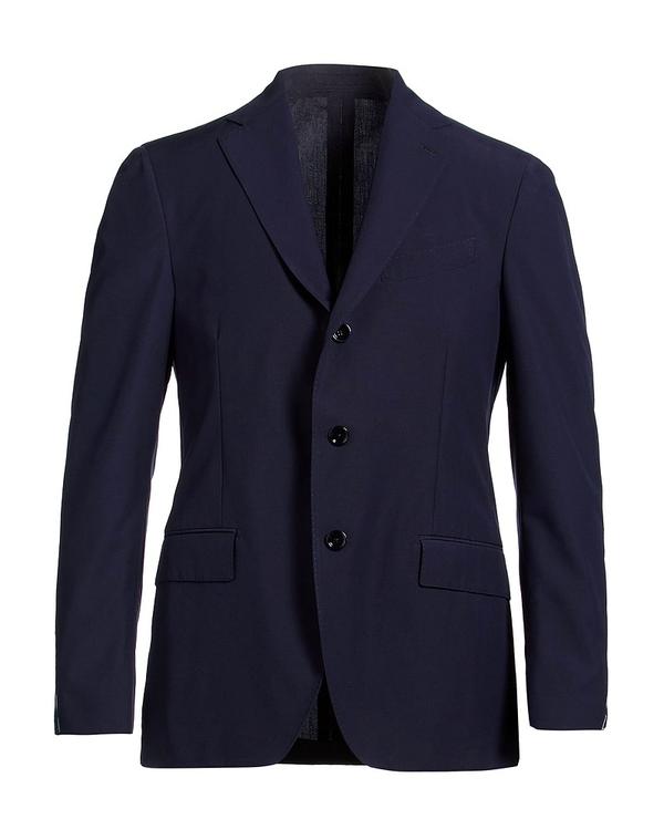 ラルディーニ メンズ アウター 上衣・上衣 テーラードジャケット LARDINI Midnight Blue 青碧