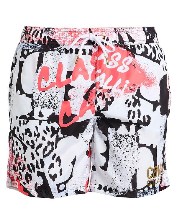 カヴァリ 社会階級 メンズ 海水着 二分の一ズボン下・さる股引き CAVALLI CLASS ( ) White 白いこと