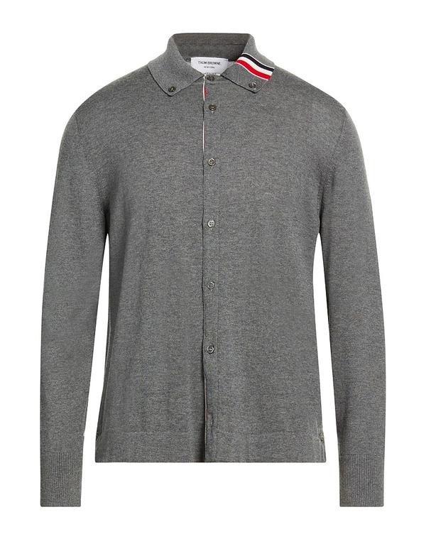 トム赤銅色 メンズ トップス プルオーバー THOM BROWNE Gray 薄墨色