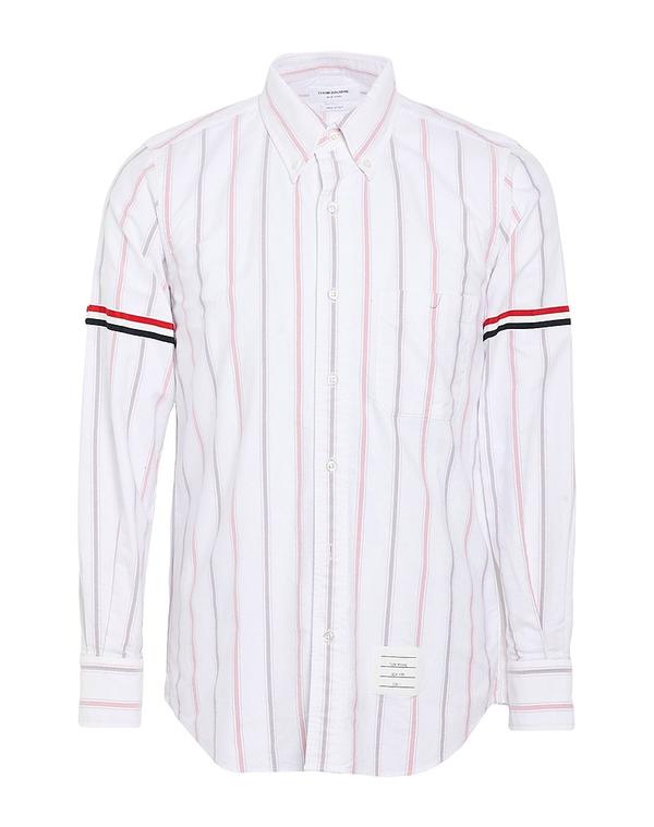 トム赤銅色 メンズ トップス プルオーバー THOM BROWNE White 白いこと