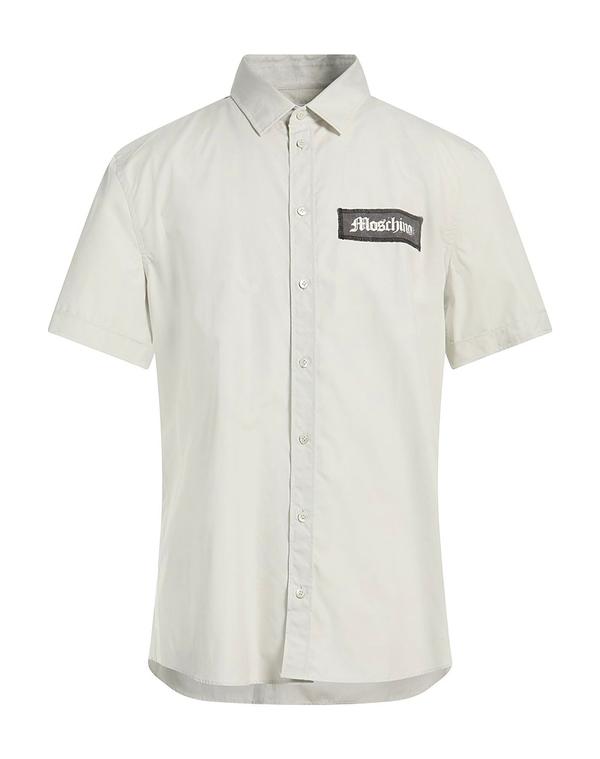 モスキーノ メンズ トップス プルオーバー MOSCHINO Light Gray 薄墨色