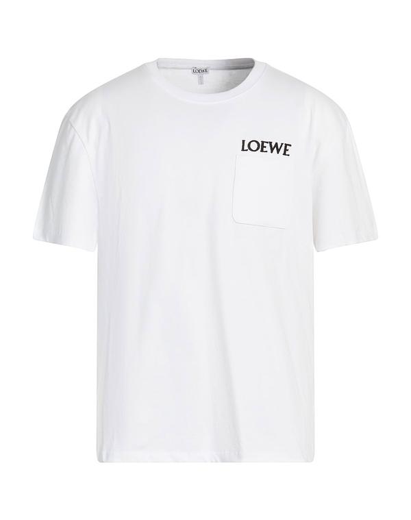 ロエベ メンズ トップス ティーシャツ LOEWE White 白いこと