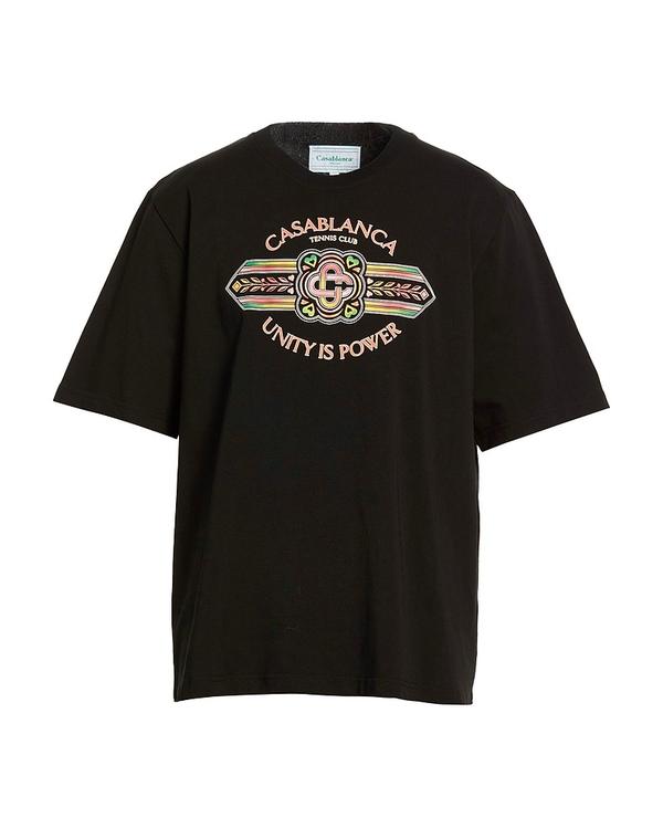 カサブランカ メンズ トップス プルオーバー CASABLANCA Black 黒いこと
