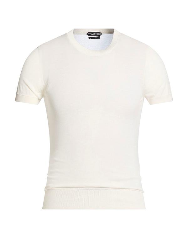 トム・ジェラルド・r・フォード メンズ トップス プルオーバー TOM FORD Off White 象牙色