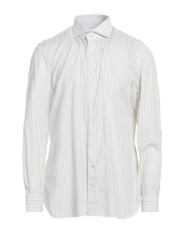 イザイア メンズ トップス シャツ ISAIA Beige ベージュ｜ReVida 店