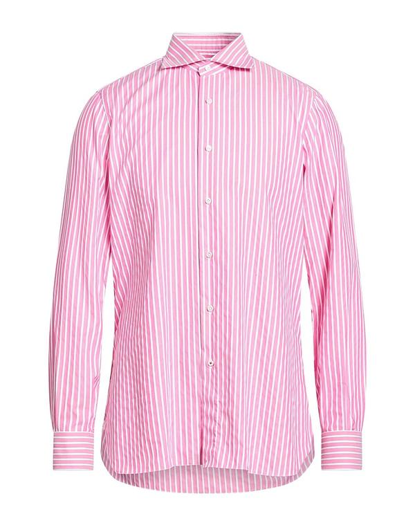 イザイア メンズ トップス シャツ ISAIA Pink ピンク｜ReVida 店