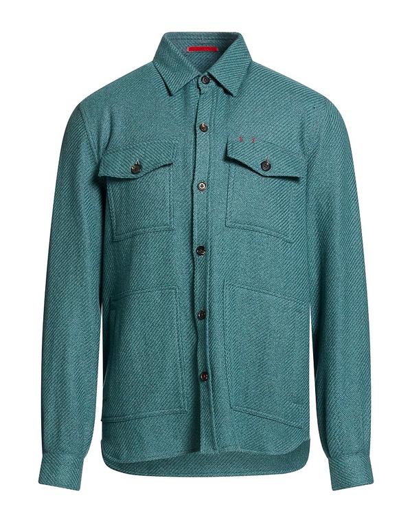 イザイア メンズ トップス プルオーバー ISAIA Emerald エメラルド