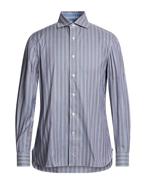 イザイア メンズ トップス プルオーバー ISAIA Blue Gray 薄墨色