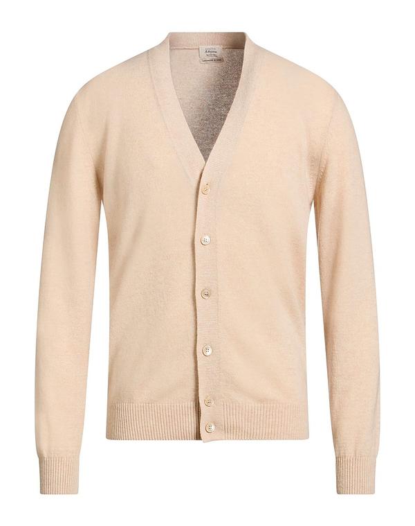 ダニエル フィエゾリ メンズ アウター ジレー カシミール編み物 DANIELE FIESOLI Beige ベージュ