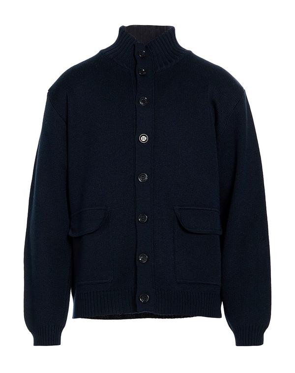 ダニエル フィエゾリ メンズ アウター ジレー DANIELE FIESOLI Navy 米国海軍