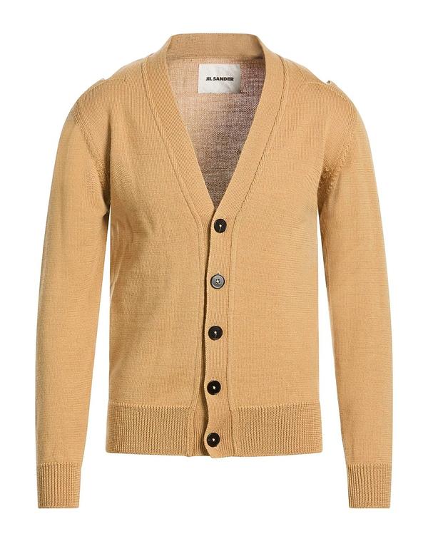 ジル・サンダー メンズ アウター ジレー JIL SANDER Brown 赤銅色