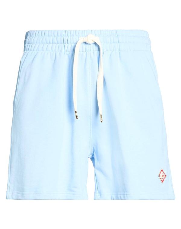カサブランカ メンズ ボトムス ハーフパンツ・ショーツ ショートパンツ&バミューダパンツ CASABLANCA & Light Blue ブルー｜ReVida 店